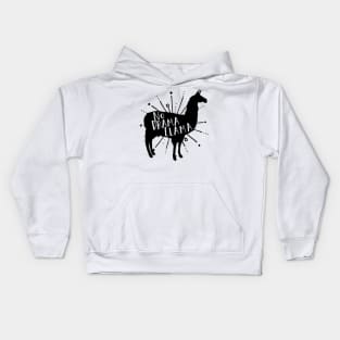 No Drama Llama Kids Hoodie